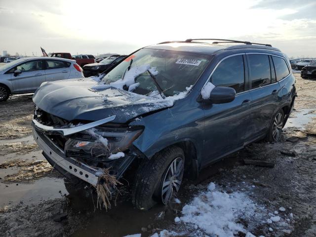 HONDA PILOT EXL 2016 with VIN 5FNYF6H50GB037355 - Photo from auction