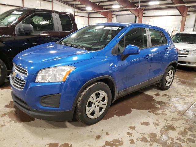 CHEVROLET TRAX LS 2016 with VIN KL7CJKSB3GB608658 - Photo from auction