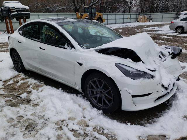 Photo 4 from auction – 2021 TESLA MODEL 3 with VIN 5YJ3E1EA3MF087292