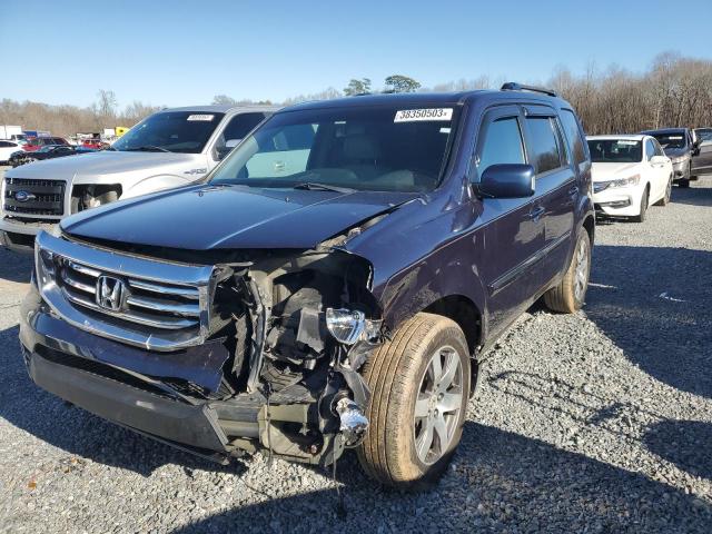 HONDA PILOT TOUR 2012 with VIN 5FNYF4H91CB013745 - Photo from auction