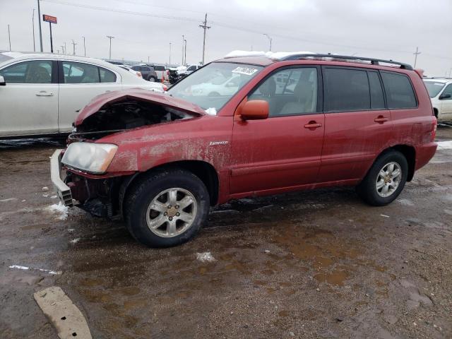 TOYOTA HIGHLANDER 2002 with VIN JTEHF21A620068418 - Photo from auction