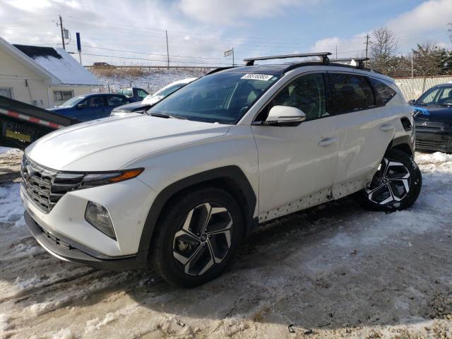 HYUNDAI TUCSON LIM 2022 with VIN KM8JECA16NU051674 - Photo from auction