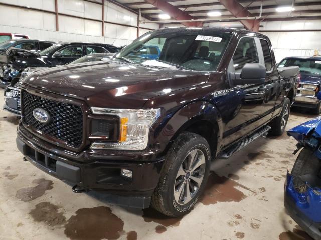 FORD F150 SUPER 2019 with VIN 1FTEX1EP2KFA34552 - Photo from auction
