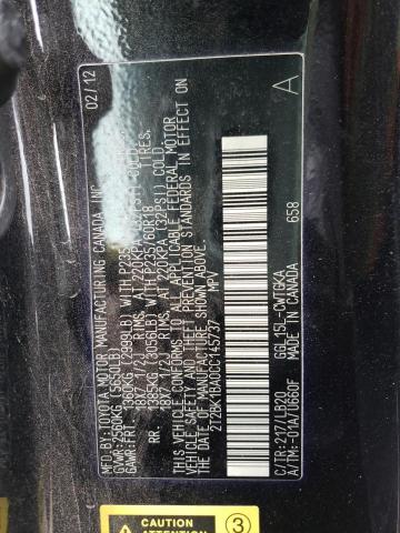 Photo 14 from auction – 2012 LEXUS RX 350 with VIN 2T2BK1BA0CC145737