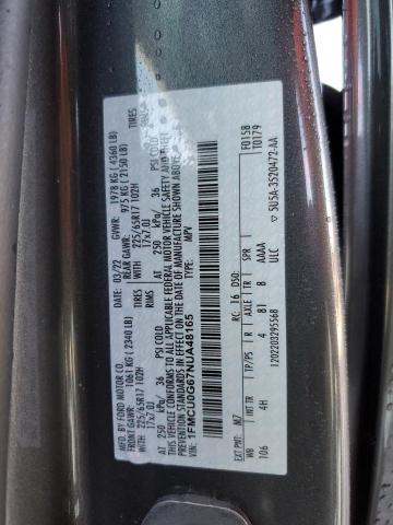 Photo 14 from auction – 2022 FORD ESCAPE SE with VIN 1FMCU0G67NUA48165