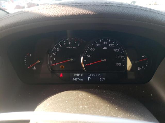 Photo 9 from auction – 2007 CADILLAC SRX with VIN 1GYEE637870139090