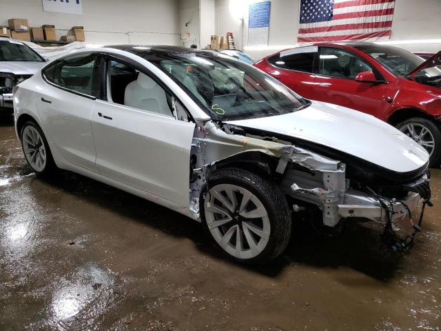 Photo 4 from auction – 2022 TESLA MODEL 3 with VIN 5YJ3E1EB1NF347845