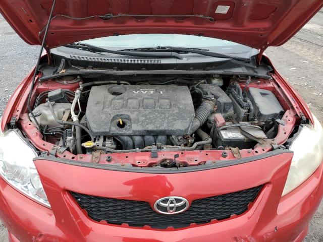 Photo 11 from auction – 2009 TOYOTA COROLLA BA with VIN JTDBL40E19J054370