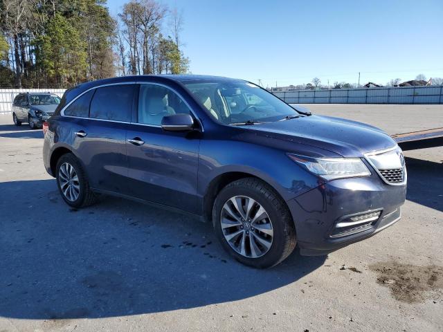 Photo 4 from auction – 2015 ACURA MDX TECHNO with VIN 5FRYD4H62FB015759