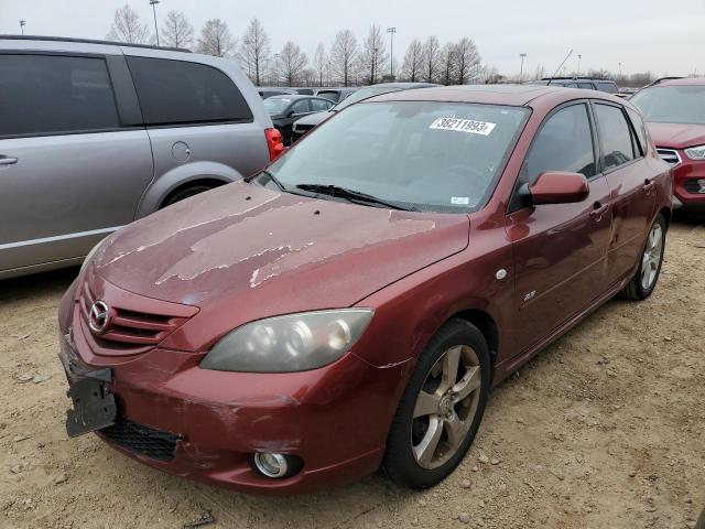 MAZDA 3 HATCHBAC 2006 with VIN JM1BK343161497555 - Photo from auction