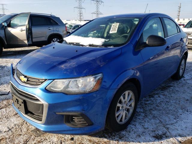 CHEVROLET SONIC LT 2018 with VIN 1G1JD5SH6J4115505 - Photo from auction