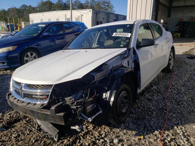 DODGE AVENGER SE 2013 with VIN 1C3CDZABXDN653471 - Photo from auction