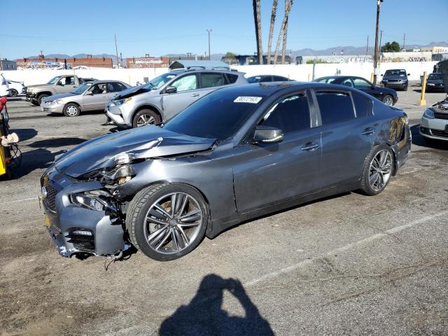 INFINITI Q50 PREMIU 2016 with VIN JN1EV7AP8GM306509 - Photo from auction
