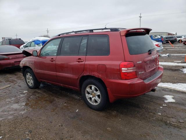 Photo 2 from auction – 2002 TOYOTA HIGHLANDER with VIN JTEHF21A620068418