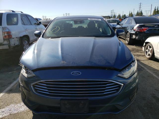 Photo 5 from auction – 2019 FORD FUSION SE with VIN 3FA6P0HD9KR175241