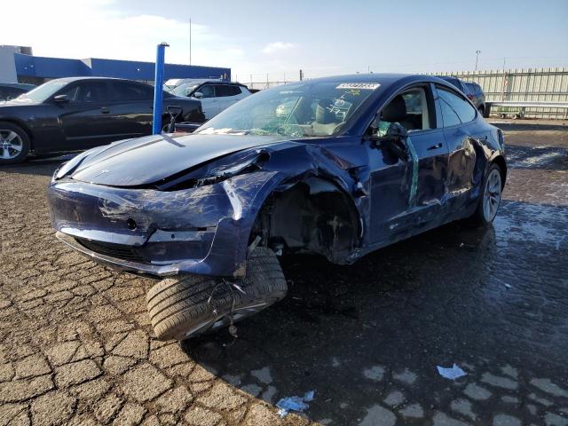 TESLA MODEL 3 2022 with VIN 5YJ3E1EA5NF372609 - Photo from auction