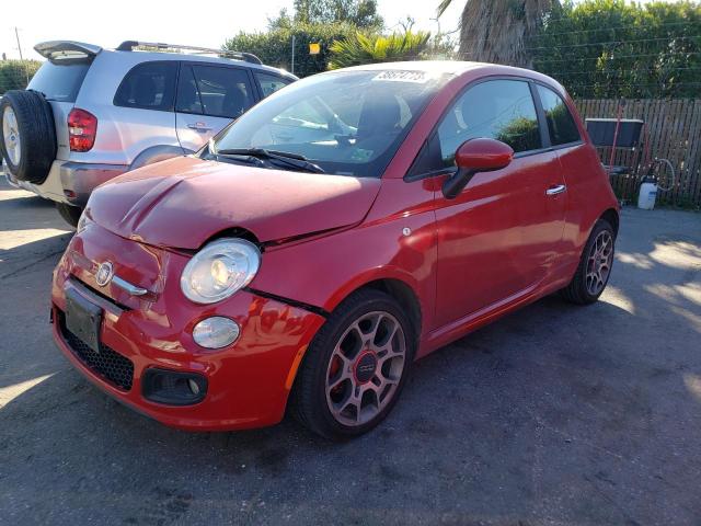 FIAT 500 SPORT 2012 with VIN 3C3CFFBRXCT233549 - Photo from auction