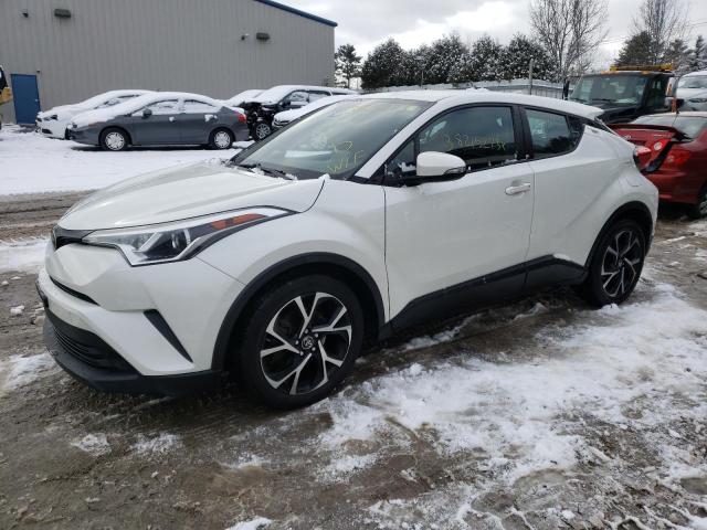 TOYOTA C-HR XLE 2019 with VIN NMTKHMBX6KR095021 - Photo from auction