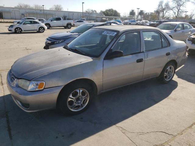 TOYOTA COROLLA CE 2002 with VIN 1NXBR12E32Z568411 - Photo from auction