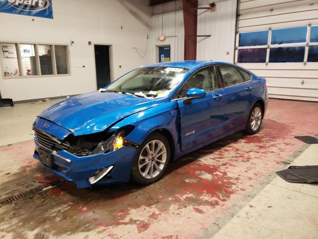 FORD FUSION SE 2019 with VIN 3FA6P0LU1KR165083 - Photo from auction