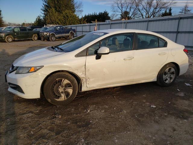 Photo 1 from auction – 2013 HONDA CIVIC LX with VIN 19XFB2F58DE249050