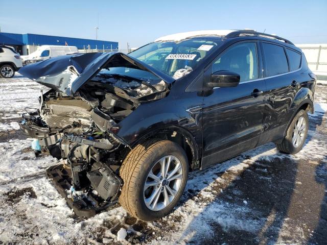 FORD ESCAPE SEL 2018 with VIN 1FMCU9HD7JUB66244 - Photo from auction