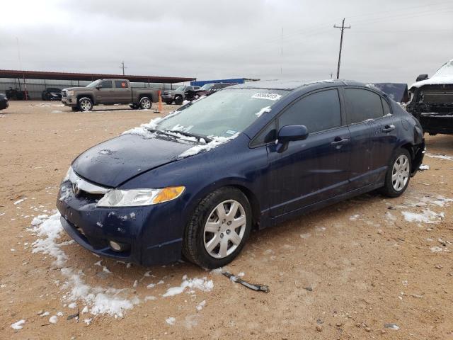 HONDA CIVIC LX 2010 with VIN 2HGFA1F55AH556495 - Photo from auction
