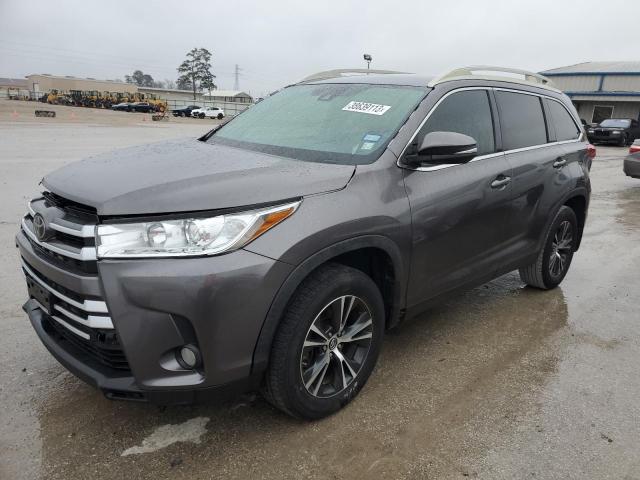 TOYOTA HIGHLANDER 2019 with VIN 5TDZZRFH7KS352023 - Photo from auction