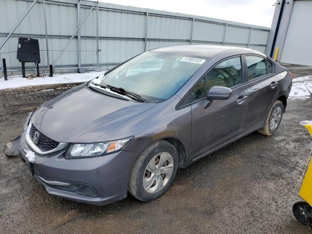 Photo 1 from auction – 2015 HONDA CIVIC LX with VIN 19XFB2F59FE279578