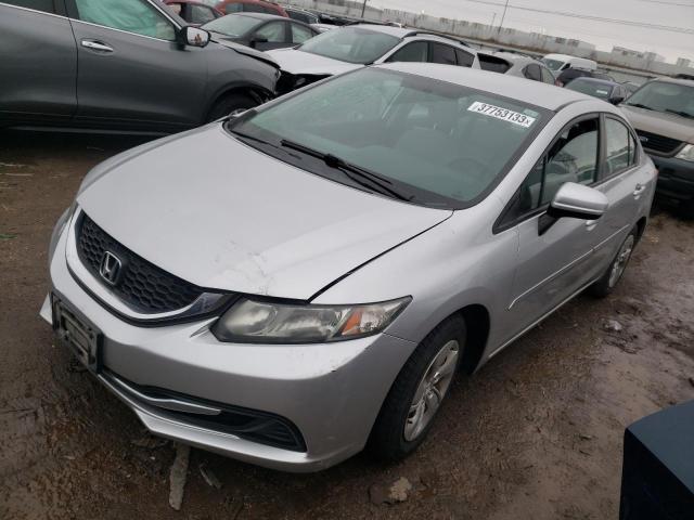 HONDA CIVIC LX 2014 with VIN 19XFB2F52EE031333 - Photo from auction