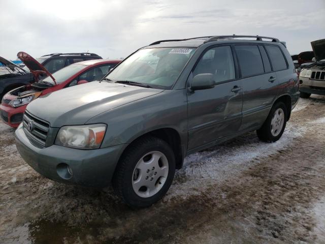 TOYOTA HIGHLANDER 2006 with VIN JTEEP21A160175382 - Photo from auction