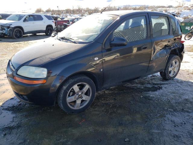 CHEVROLET AVEO BASE 2007 with VIN KL1TD66687B721737 - Photo from auction