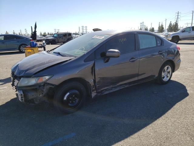Photo 1 from auction – 2015 HONDA CIVIC LX with VIN 19XFB2F53FE245278