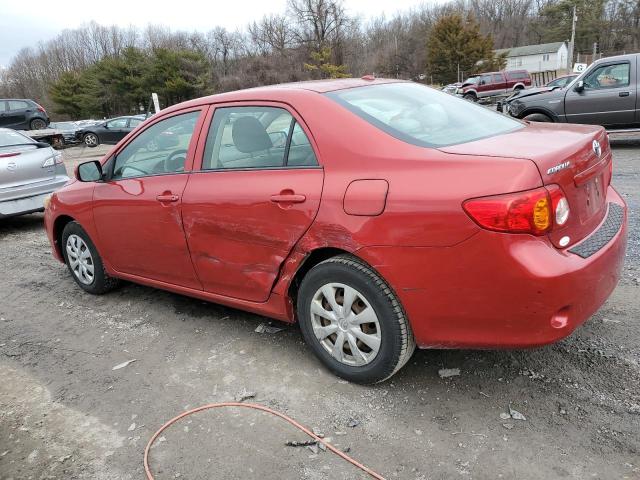 Photo 2 from auction – 2009 TOYOTA COROLLA BA with VIN JTDBL40E19J054370