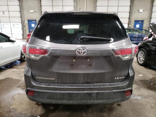 Photo 6 from auction – 2016 TOYOTA HIGHLANDER with VIN 5TDBKRFH3GS228828