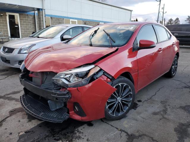 TOYOTA COROLLA L 2016 with VIN 2T1BURHE5GC711209 - Photo from auction