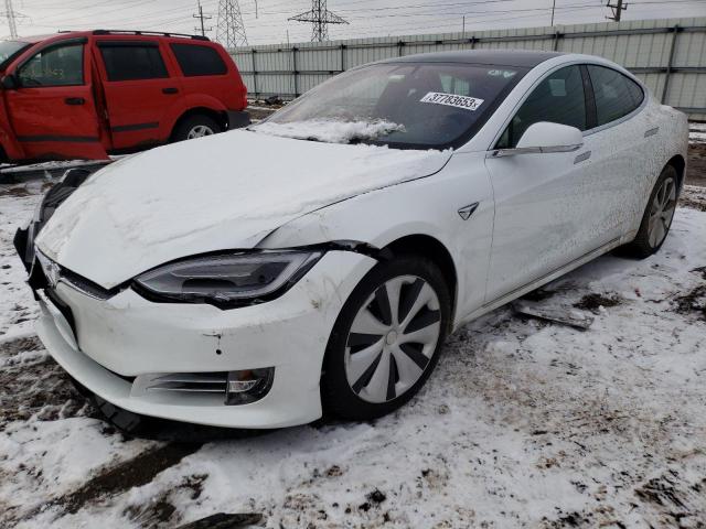 TESLA MODEL S 2020 with VIN 5YJSA1E28LF416700 - Photo from auction
