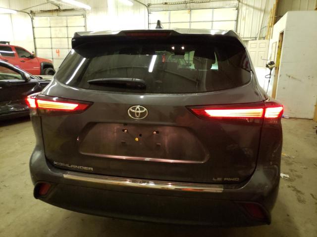 Photo 6 from auction – 2020 TOYOTA HIGHLANDER with VIN 5TDBZRBH5LS005069