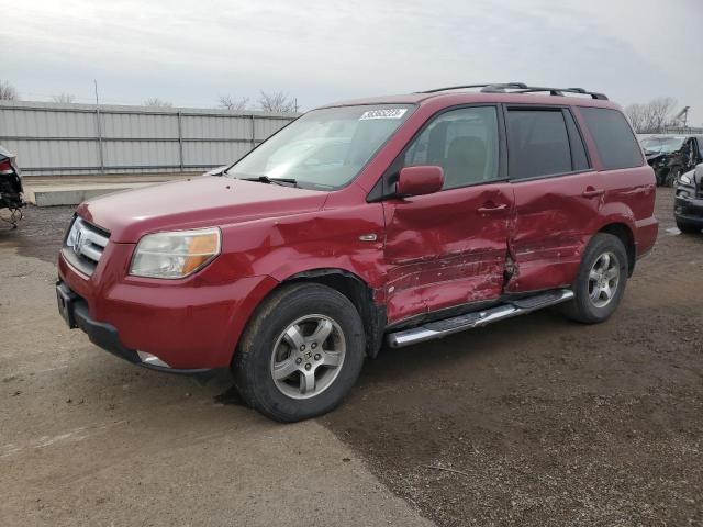 HONDA PILOT EX 2006 with VIN 5FNYF18506B016135 - Photo from auction