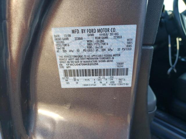 Photo 14 from auction – 2009 FORD ESCAPE LIM with VIN 1FMCU04709KB20256