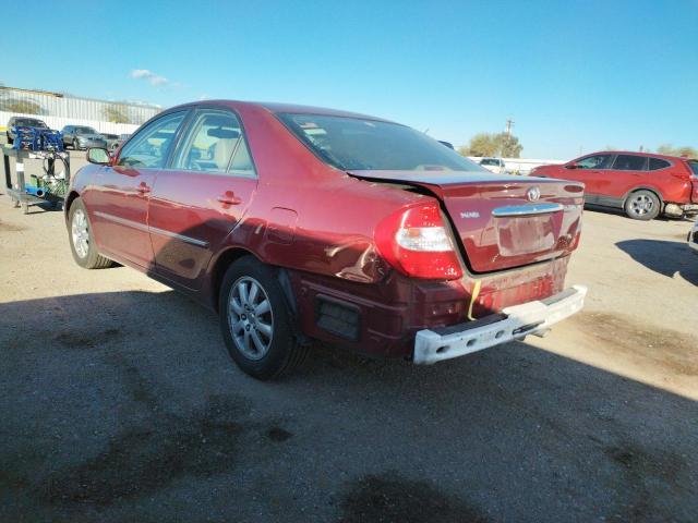 Photo 2 from auction – 2002 TOYOTA CAMRY LE with VIN JTDBF30K320004878