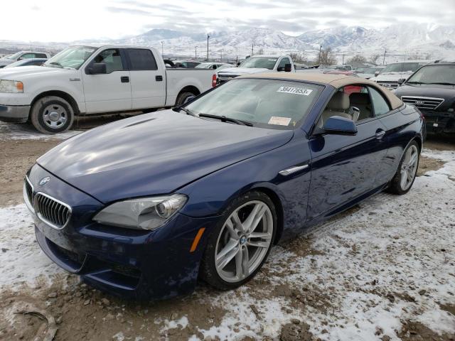 BMW 640 I 2013 with VIN WBALW7C5XDDX58371 - Photo from auction