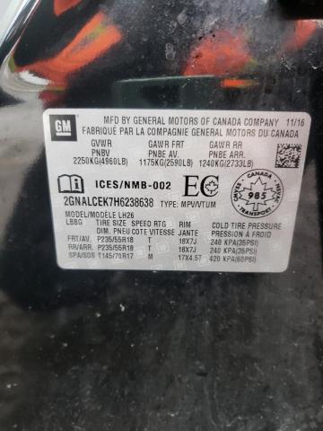 Photo 14 from auction – 2017 CHEVROLET EQUINOX LT with VIN 2GNALCEK7H6238638