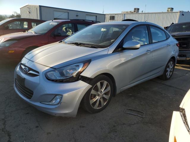 HYUNDAI ACCENT GLS 2012 with VIN KMHCU4AE9CU106751 - Photo from auction