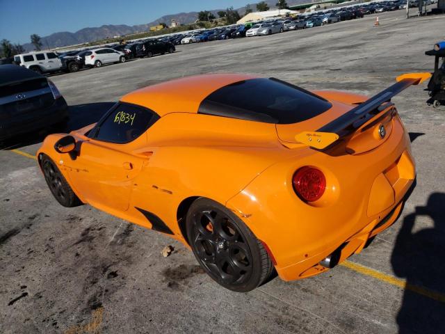 Photo 2 from auction – 2015 ALFA ROMEO 4C LAUNCH with VIN ZARBAAC4XFM141269