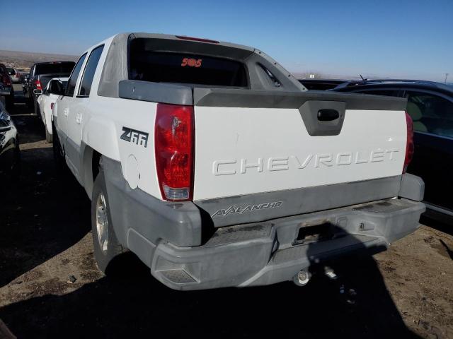 Photo 2 from auction – 2002 CHEVROLET AVALANCHE with VIN 3GNEC13T12G276539