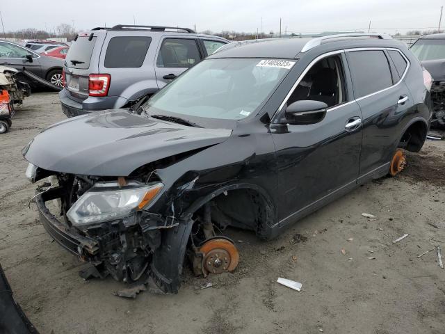 NISSAN ROGUE S 2015 with VIN KNMAT2MV4FP531702 - Photo from auction