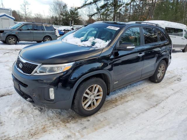 KIA SORENTO LX 2014 with VIN 5XYKTCA68EG550214 - Photo from auction