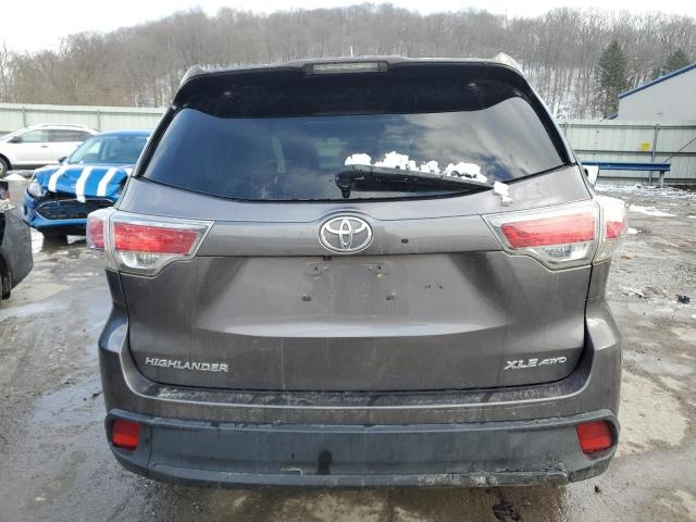 Photo 6 from auction – 2016 TOYOTA HIGHLANDER with VIN 5TDJKRFH1GS246661