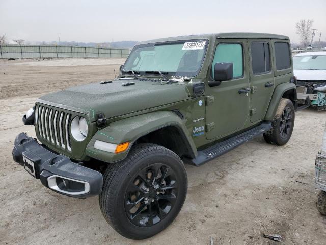 Photo 1 from auction – 2021 JEEP WRANGLER U with VIN 1C4JJXP65MW716500